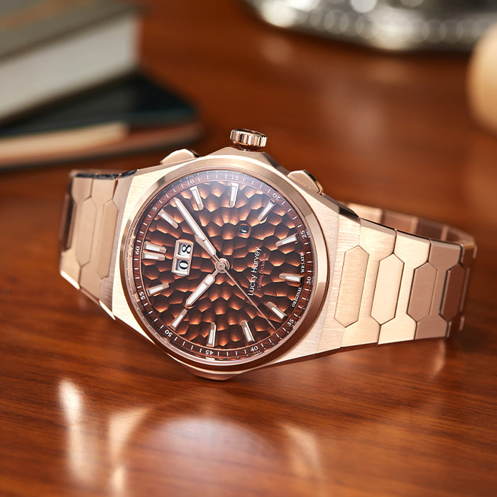 Sound Of Nature Big Date Rose Gold Hammer Chiming Limited Edition Automatic Watch
