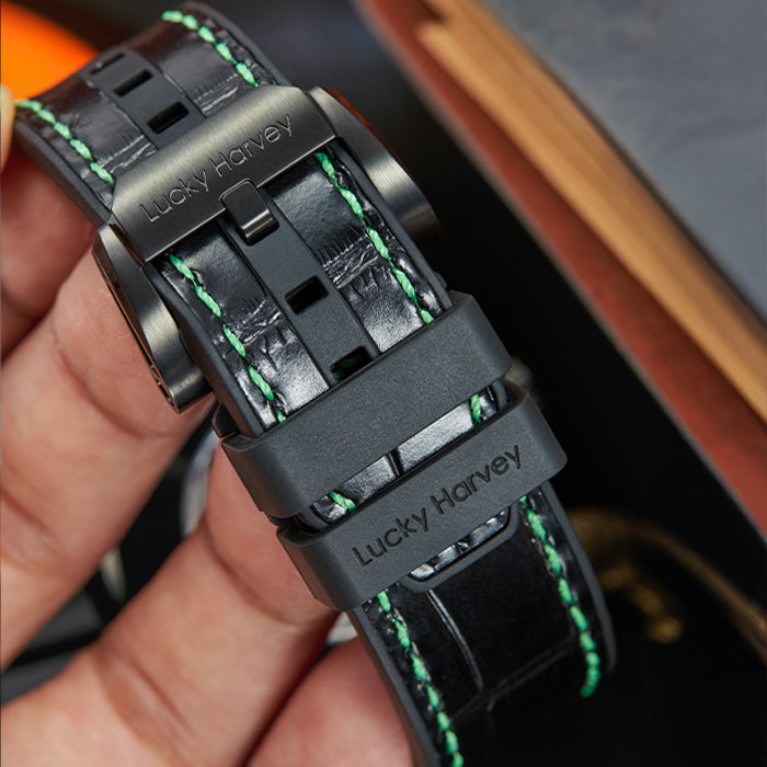 Casino Series Black Slots Machine Limited Edition Automatic Watch