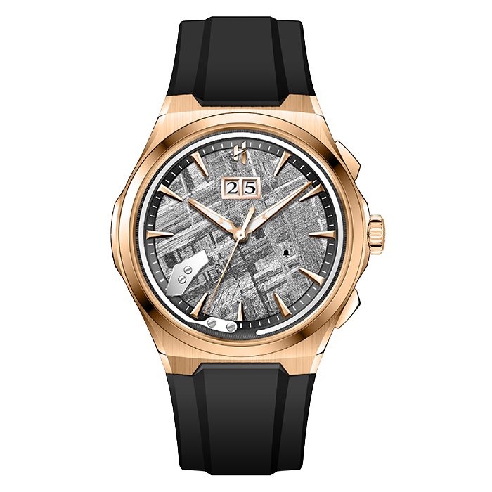 Sound Of Nature Muonionalusta Meteorite Dial Rose Gold Titanium Chiming Limited Edition Automatic Watch