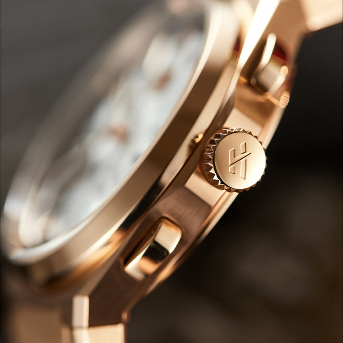 Sound Of Nature Muonionalusta Meteorite Dial Rose Gold Titanium Chiming Limited Edition Automatic Watch