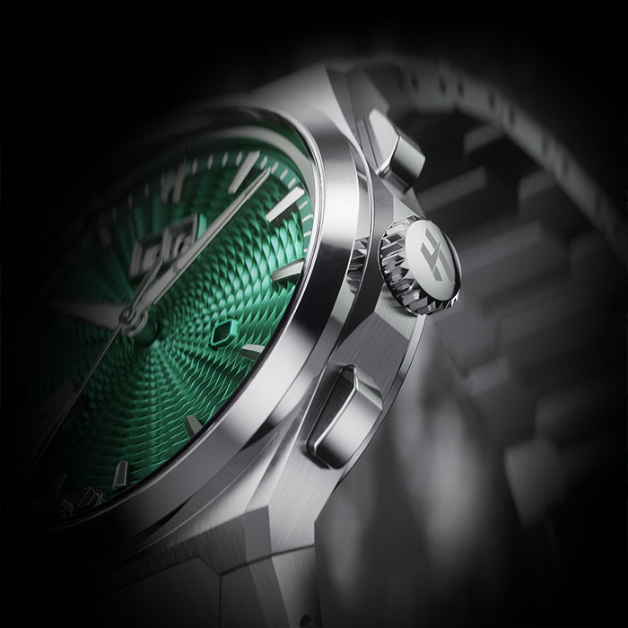 Sound Of Nature Guilloche Dial Green Titanium Chiming Limited Edition Automatic Watch