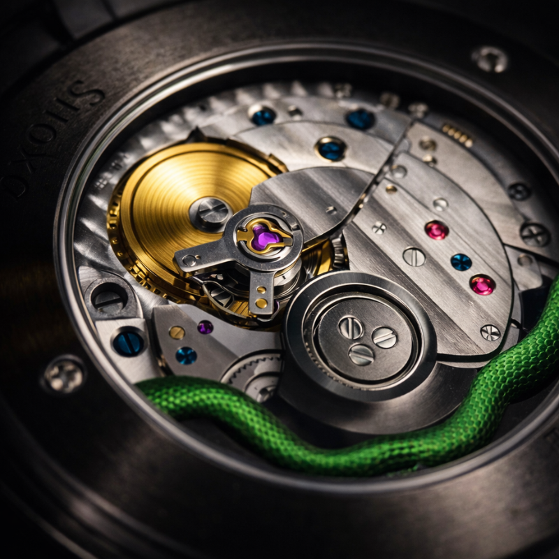 Craftmanship Series Green Snake Automatic Watch