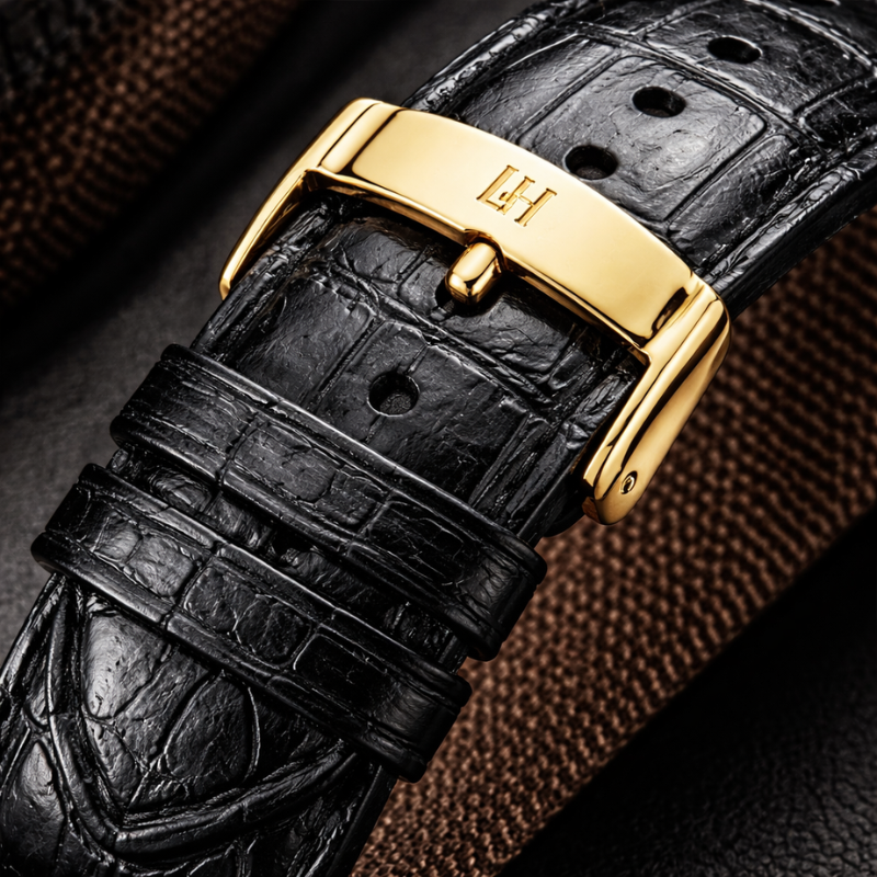 Craftmanship Series Gold Titanium Chiming Horse Limited Edition Automatic Watch