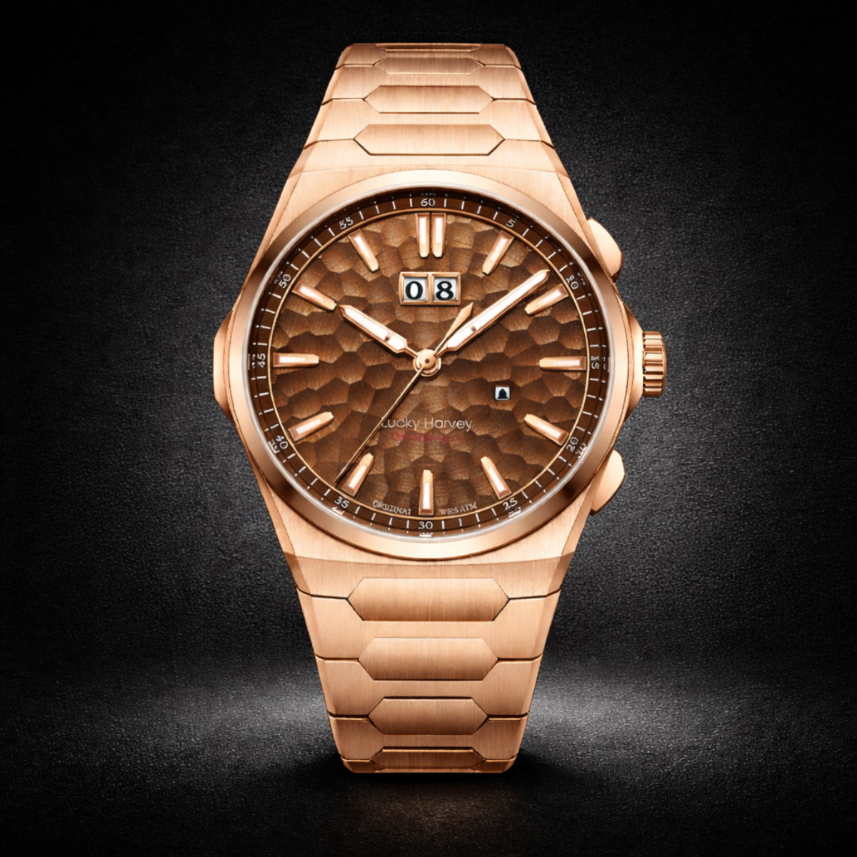 Sound Of Nature Big Date Rose Gold Hammer Chiming Limited Edition Automatic Watch