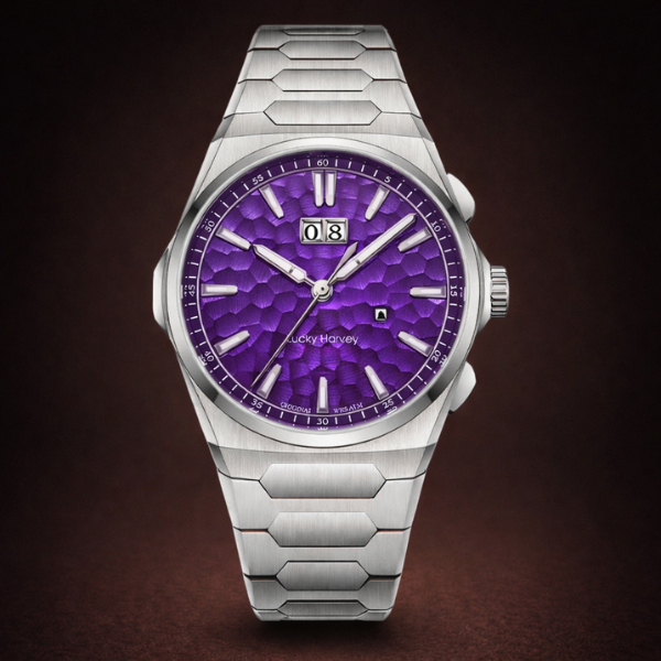 Sound Of Nature Big Date Purple Hammer Chiming Limited Edition Automatic Watch