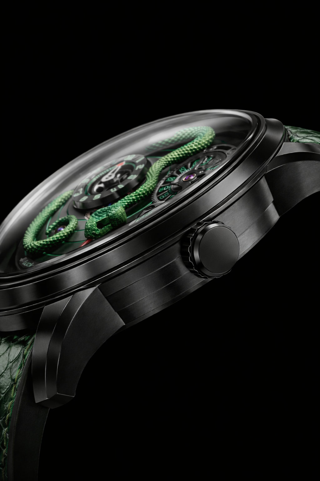 Craftmanship Series Green Snake Automatic Watch