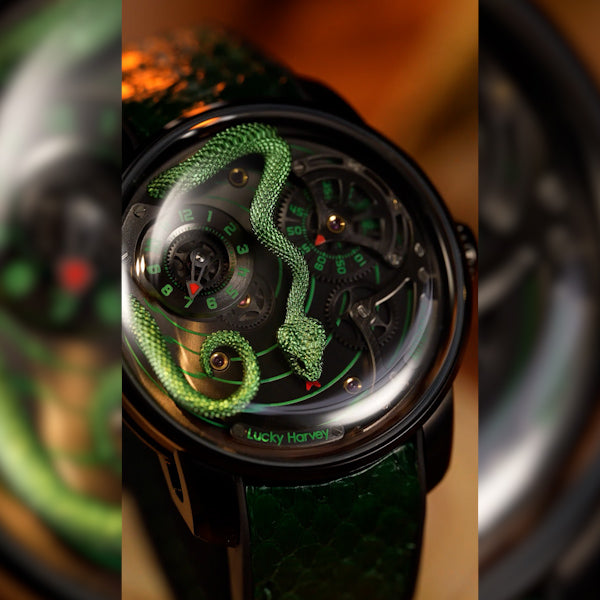 Craftmanship Series Green Snake Automatic Watch