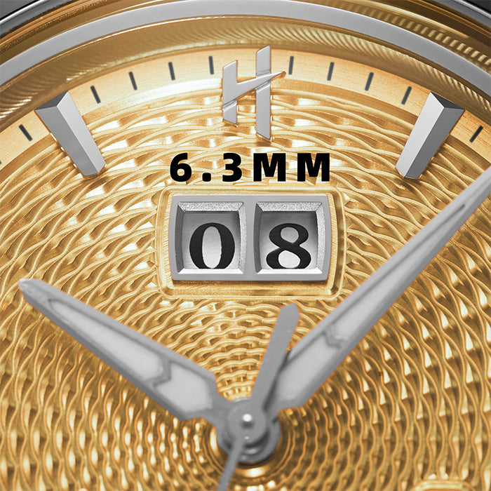 Sound Of Nature Guilloche Dial Yellow Titanium Chiming Limited Edition Automatic Watch