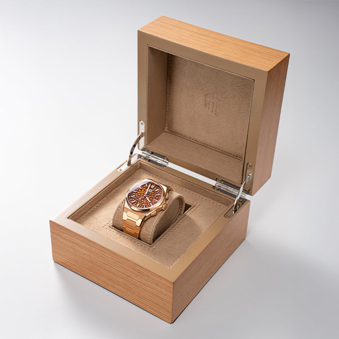 Sound Of Nature Big Date Rose Gold Hammer Chiming Limited Edition Automatic Watch