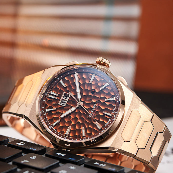 Sound Of Nature Big Date Rose Gold Hammer Chiming Limited Edition Automatic Watch
