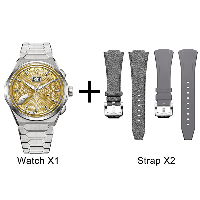 Sound Of Nature Guilloche Dial Yellow Titanium Chiming Limited Edition Automatic Watch