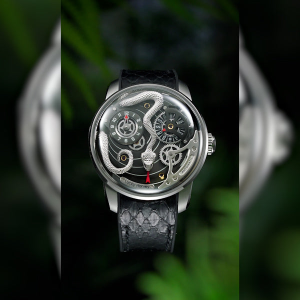 Craftmanship Series Silver Snake Automatic Watch