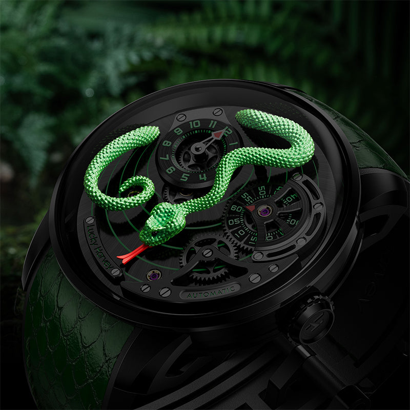 Craftmanship Series Green Snake Automatic Watch