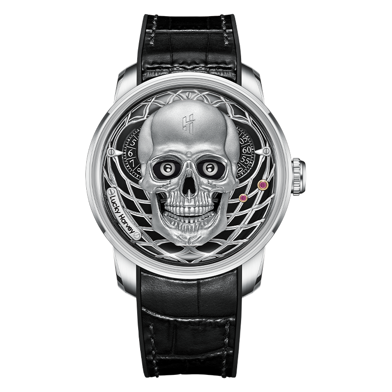 Craftmanship Series Silver Skull Limited edition Automatic Watch