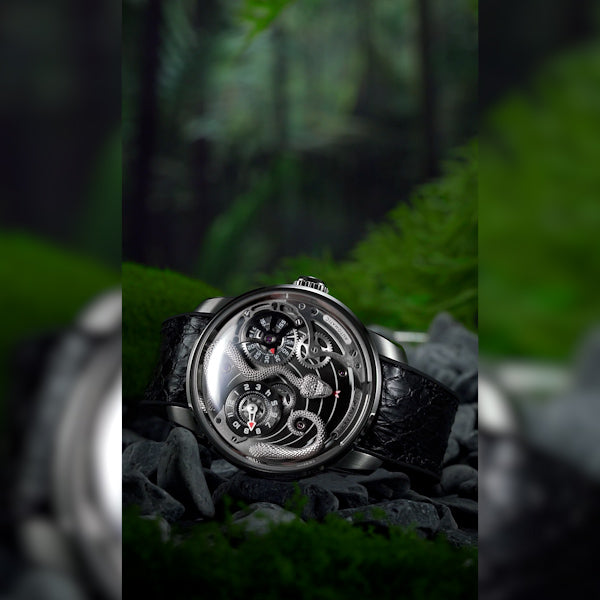 Craftmanship Series Silver Snake Automatic Watch