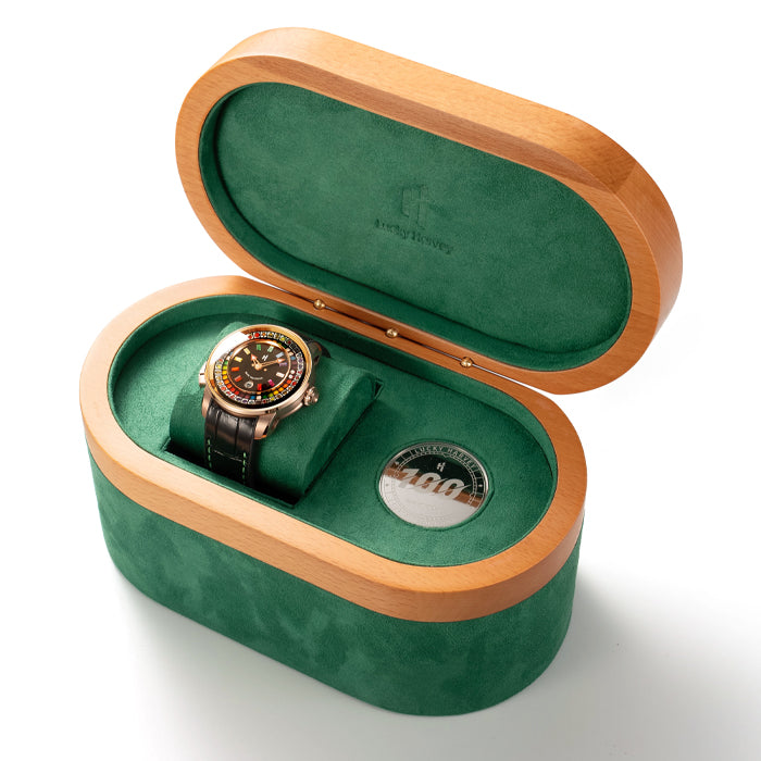 Casino Series Rose Gold Slots Machine Limited Edition Automatic Watch