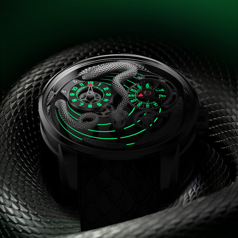 Craftmanship Series Silver Snake Automatic Watch