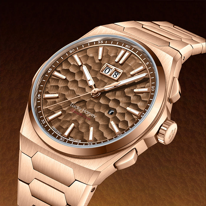 Sound Of Nature Big Date Rose Gold Hammer Chiming Limited Edition Automatic Watch