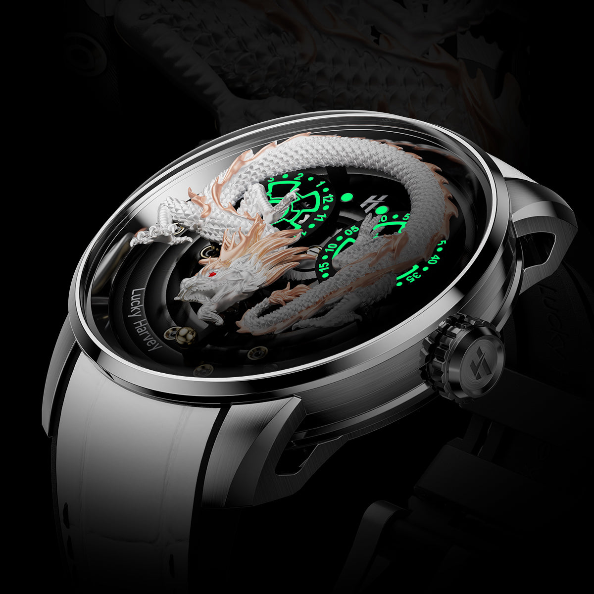 Craftsmanship Series White Dragon Automatic Watch