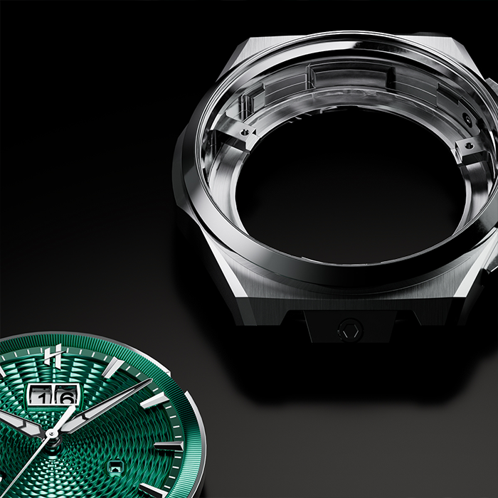 Sound Of Nature Guilloche Dial Green Titanium Chiming Limited Edition Automatic Watch
