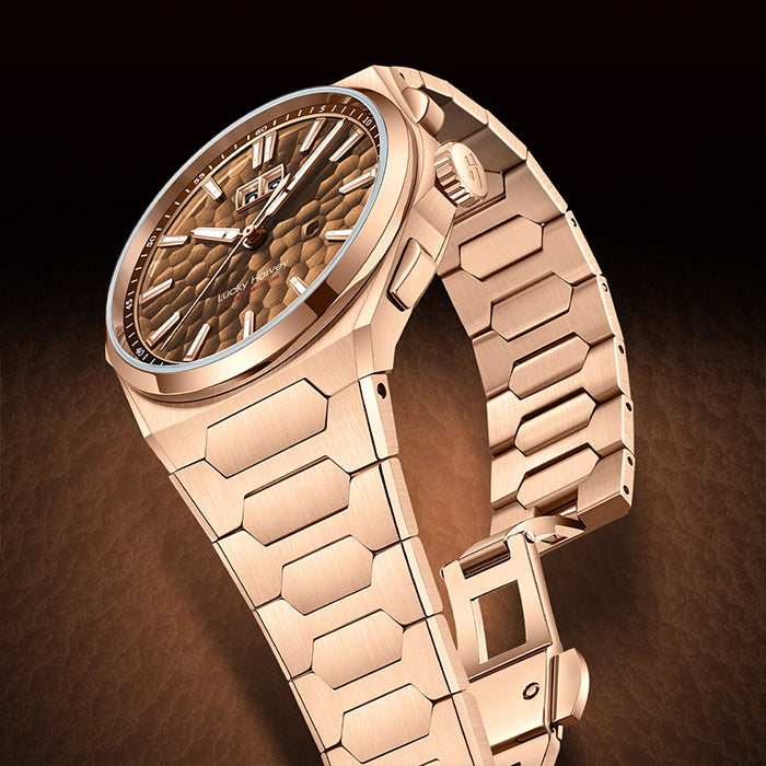 Sound Of Nature Big Date Rose Gold Hammer Chiming Limited Edition Automatic Watch