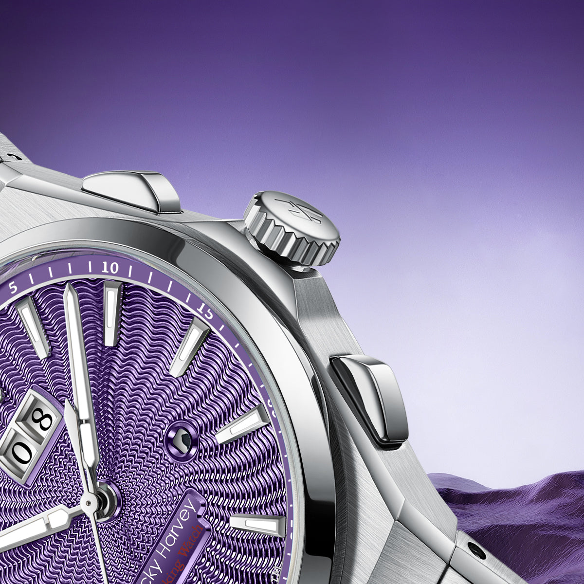 Sound Of Nature Purple Chiming Limited Edition Automatic Watch