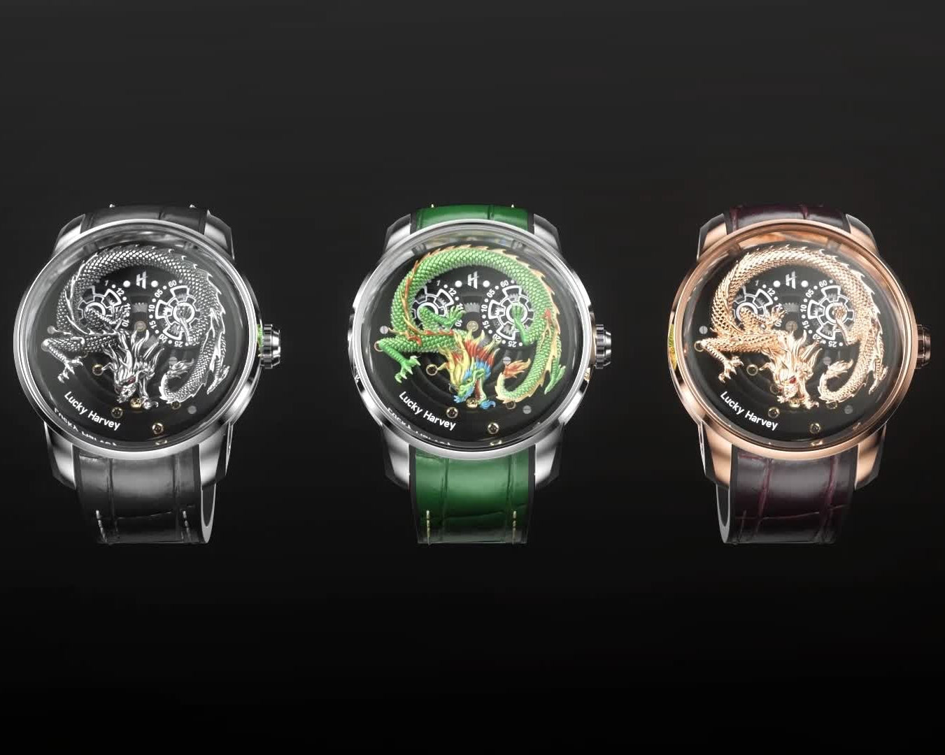 Craftsmanship Series Green Dragon Automatic Watch