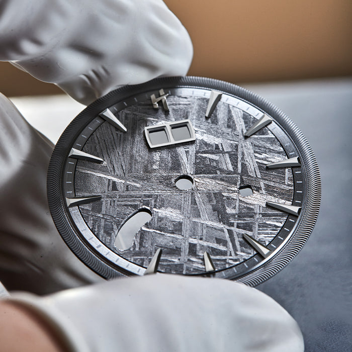 Sound Of Nature Muonionalusta Meteorite Dial Silver Titanium Chiming Limited Edition Automatic Watch