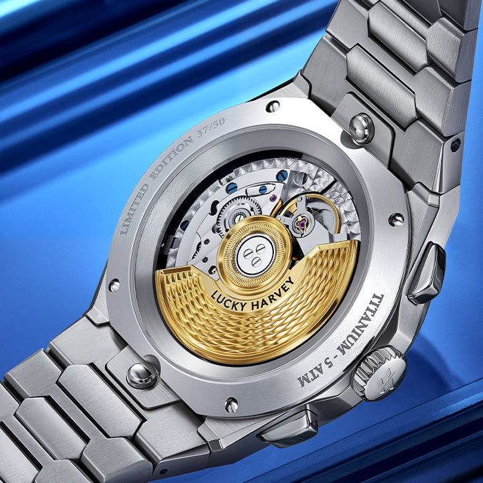 Sound Of Nature Muonionalusta Meteorite Dial Silver Titanium Chiming Limited Edition Automatic Watch