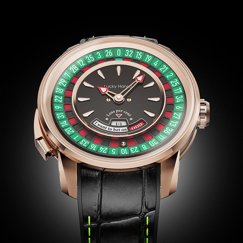 Casino Series Rose Gold European Roulette Automatic Watch