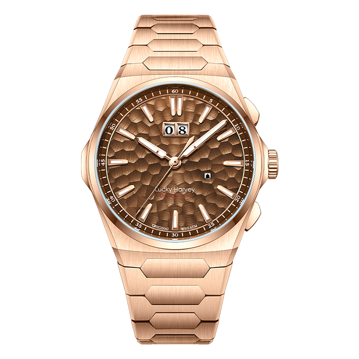 Sound Of Nature Big Date Rose Gold Hammer Chiming Limited Edition Automatic Watch