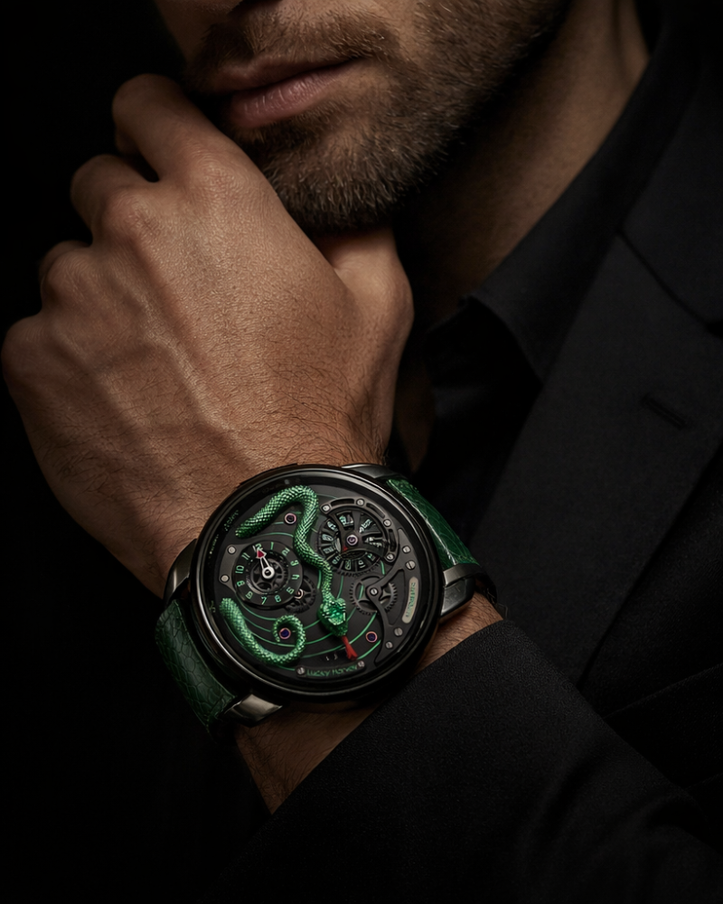Craftmanship Series Green Snake Automatic Watch