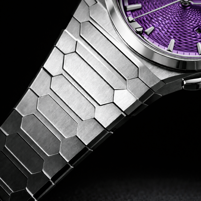 Forged in Hexagons — Integrated Bracelet